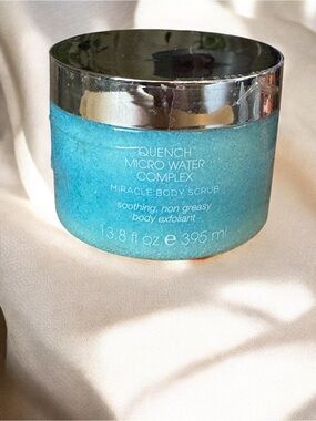 Quench Micro Water Complex Miracle Body Scrub 13.8 oz Soothing Body Exfoliant